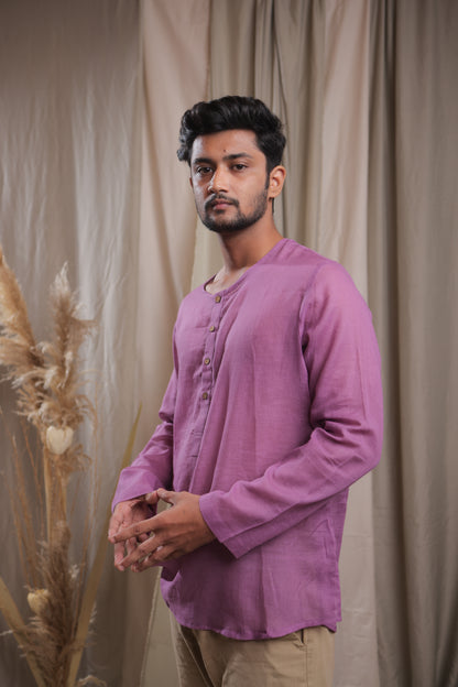 Lovely Lavender Short Kurta