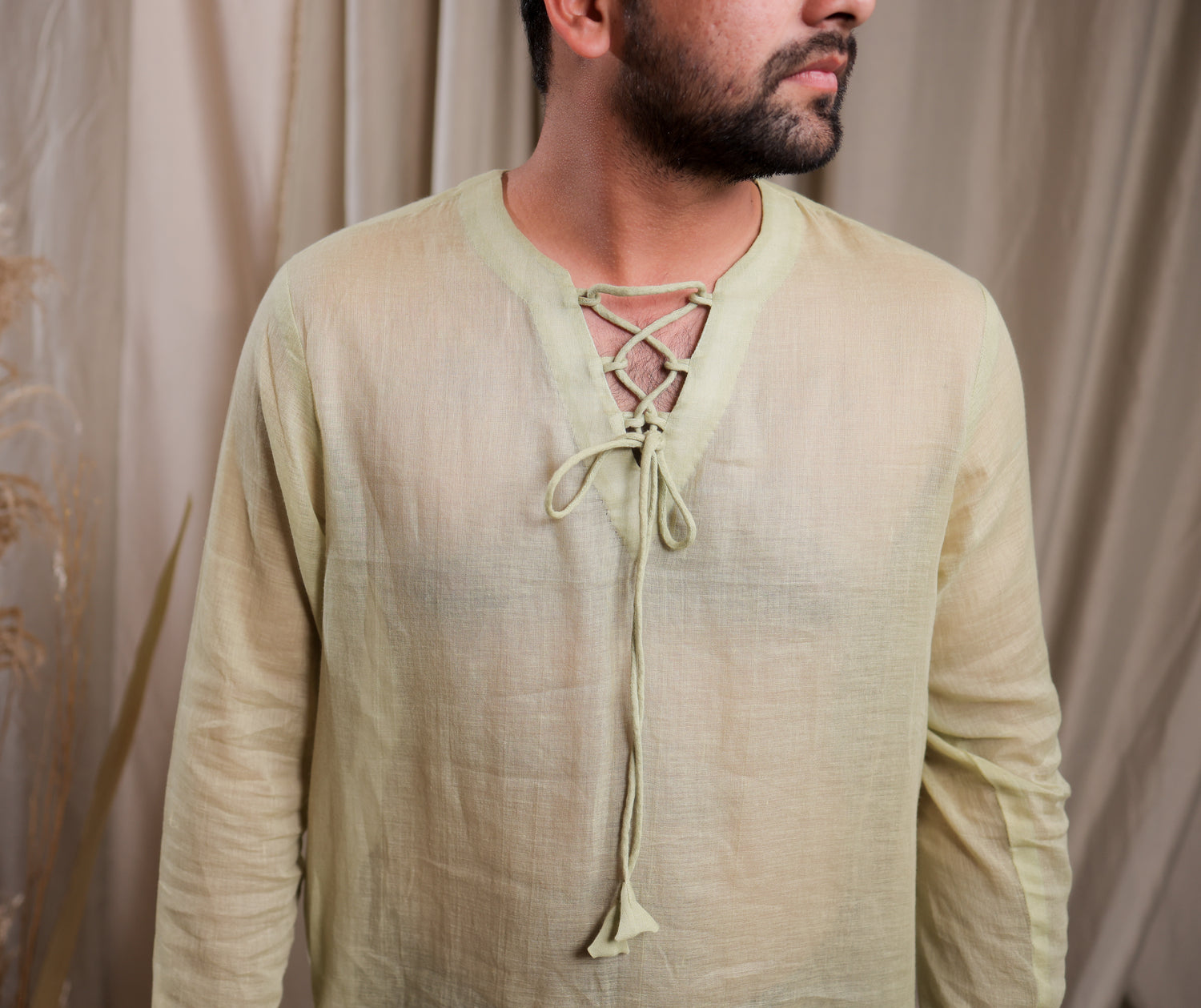 Sage Breeze Short Kurta