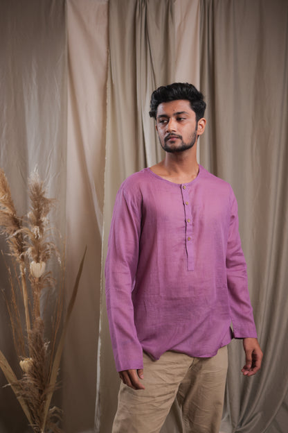 Lovely Lavender Short Kurta