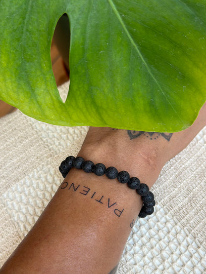 Lava Stone: The Stone of Strength and Grounding Bracelet