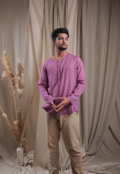 Lovely Lavender Short Kurta